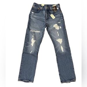 NEW Levi’s 501 Original High Rise Button Fly Straight Leg Jeans Size 29x30